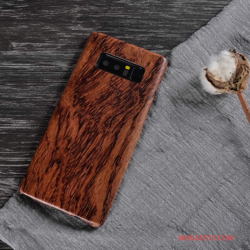 Futerał Samsung Galaxy Note 8 Litego Drewna Drewnona Telefon, Etui Samsung Galaxy Note 8 Ochraniacz