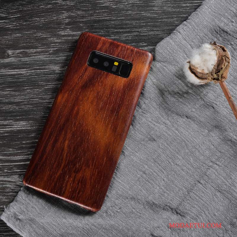 Futerał Samsung Galaxy Note 8 Litego Drewna Drewnona Telefon, Etui Samsung Galaxy Note 8 Ochraniacz