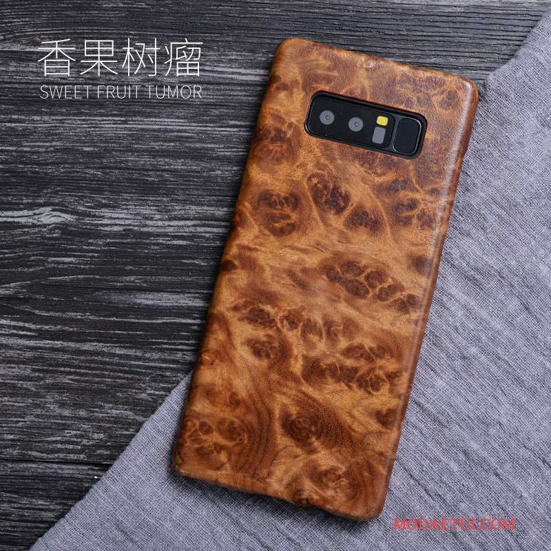 Futerał Samsung Galaxy Note 8 Litego Drewna Drewnona Telefon, Etui Samsung Galaxy Note 8 Ochraniacz