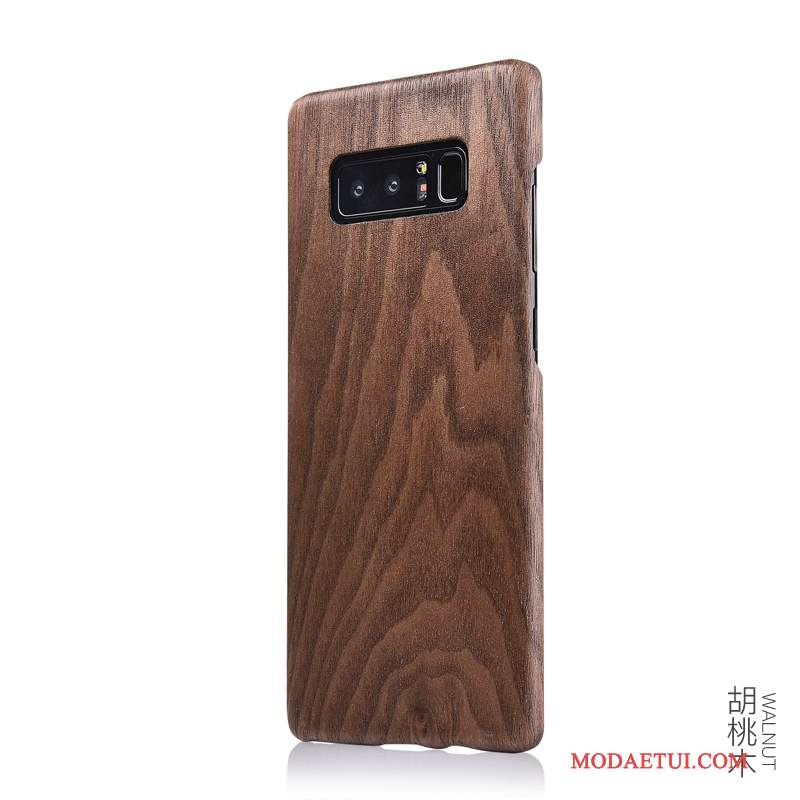 Futerał Samsung Galaxy Note 8 Litego Drewna Na Telefon Drewno, Etui Samsung Galaxy Note 8 Drewniany Cienka