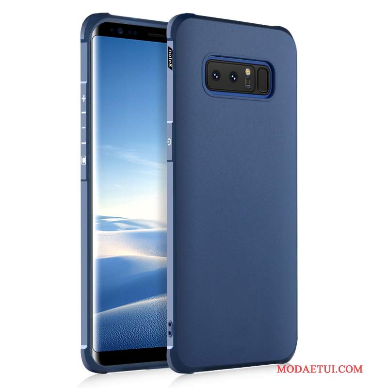 Futerał Samsung Galaxy Note 8 Miękki Anti-fall Tendencja, Etui Samsung Galaxy Note 8 Silikonowe Czarnyna Telefon