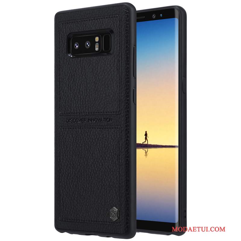 Futerał Samsung Galaxy Note 8 Miękki Anti-fall Złoto, Etui Samsung Galaxy Note 8 Torby Trudno Biznes