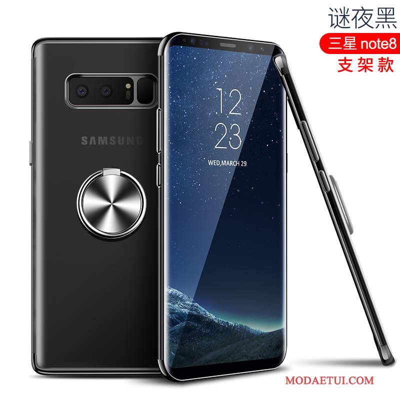 Futerał Samsung Galaxy Note 8 Miękki Na Telefon Anti-fall, Etui Samsung Galaxy Note 8 Kreatywne Przezroczysty Różowe