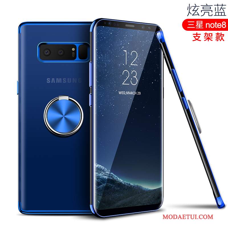 Futerał Samsung Galaxy Note 8 Miękki Na Telefon Anti-fall, Etui Samsung Galaxy Note 8 Kreatywne Przezroczysty Różowe