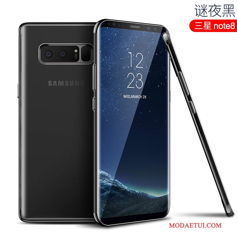 Futerał Samsung Galaxy Note 8 Miękki Na Telefon Anti-fall, Etui Samsung Galaxy Note 8 Kreatywne Przezroczysty Różowe