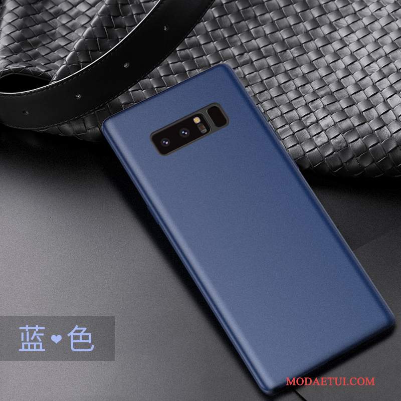 Futerał Samsung Galaxy Note 8 Miękki Wzór Proste, Etui Samsung Galaxy Note 8 Silikonowe Anti-fall Czerwony