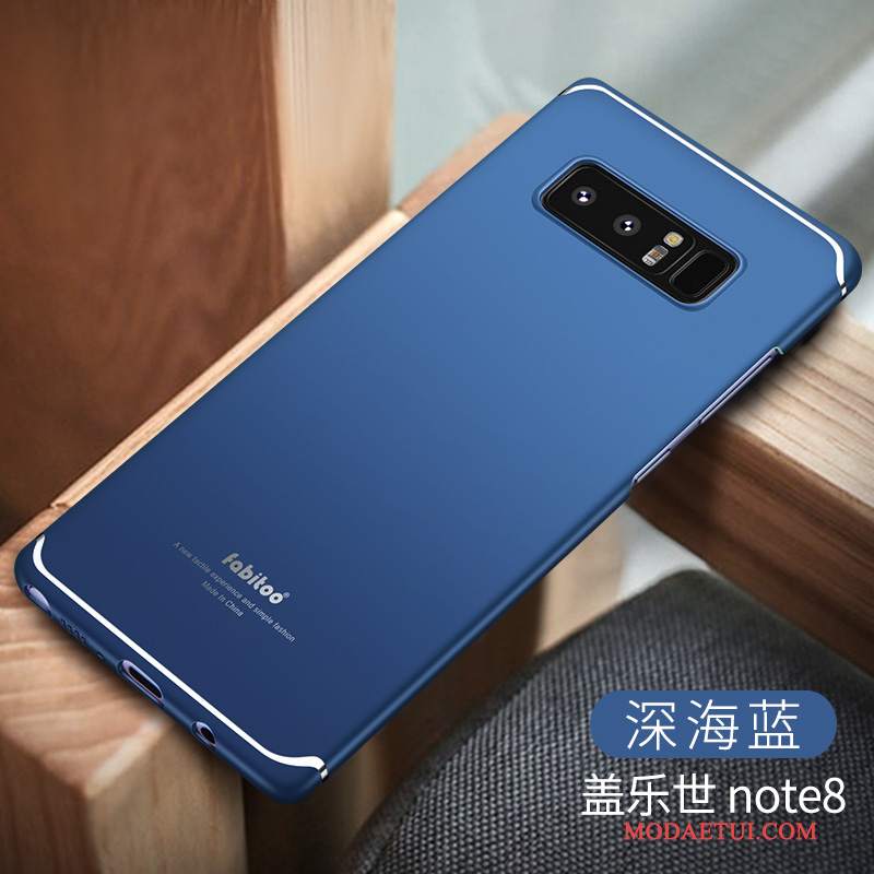 Futerał Samsung Galaxy Note 8 Ochraniacz Jednolity Kolorna Telefon, Etui Samsung Galaxy Note 8 Nubuku Trudno