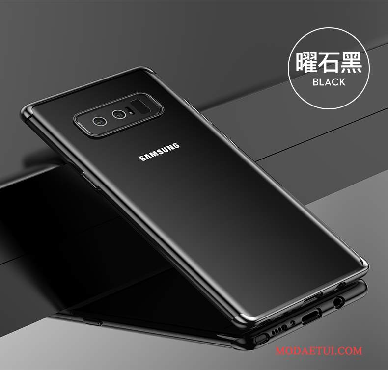 Futerał Samsung Galaxy Note 8 Ochraniacz Mały Niebieski, Etui Samsung Galaxy Note 8 Miękki Na Telefon Rat