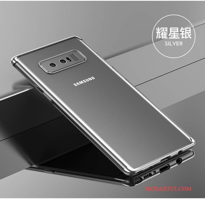 Futerał Samsung Galaxy Note 8 Ochraniacz Mały Niebieski, Etui Samsung Galaxy Note 8 Miękki Na Telefon Rat