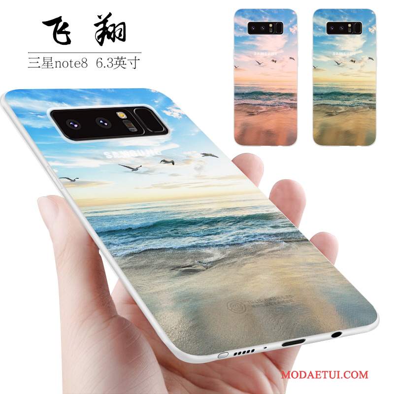 Futerał Samsung Galaxy Note 8 Ochraniacz Mały Osobowość, Etui Samsung Galaxy Note 8 Kreatywne Anti-fallna Telefon