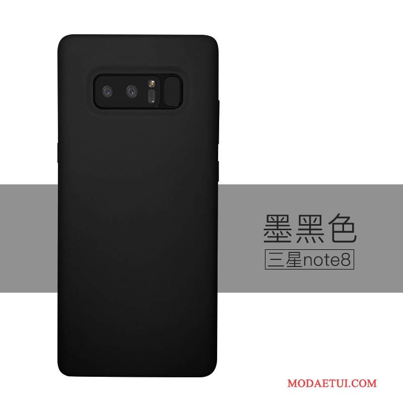 Futerał Samsung Galaxy Note 8 Silikonowe Anti-fall Czerwony, Etui Samsung Galaxy Note 8 Miękki Na Telefon