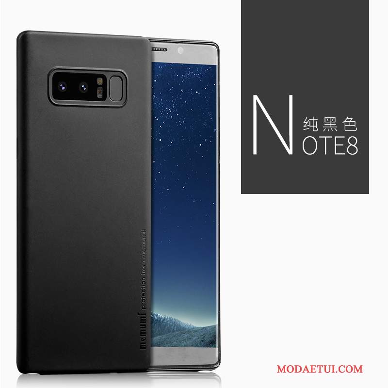 Futerał Samsung Galaxy Note 8 Silikonowe Nubuku Czarny, Etui Samsung Galaxy Note 8 Torby Nowy Cienkie