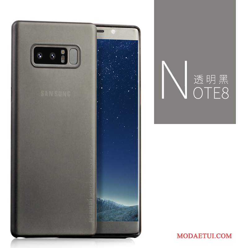 Futerał Samsung Galaxy Note 8 Silikonowe Nubuku Czarny, Etui Samsung Galaxy Note 8 Torby Nowy Cienkie