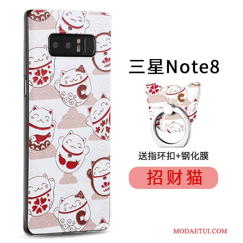 Futerał Samsung Galaxy Note 8 Silikonowe Osobowość Anti-fall, Etui Samsung Galaxy Note 8 Torby Cienkie Ring