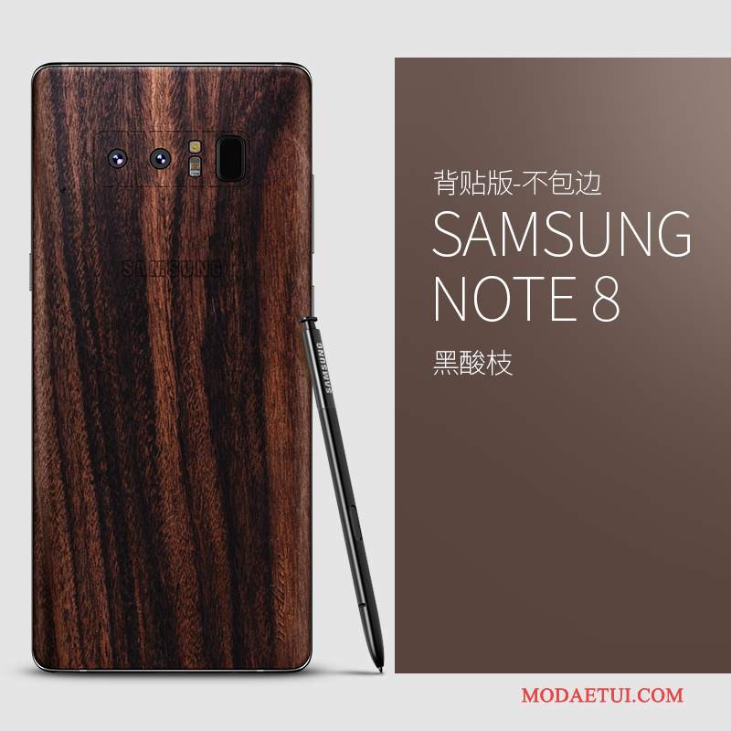 Futerał Samsung Galaxy Note 8 Torby Na Telefon Cienkie, Etui Samsung Galaxy Note 8 Litego Drewna