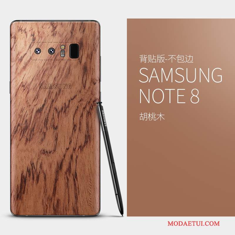 Futerał Samsung Galaxy Note 8 Torby Na Telefon Cienkie, Etui Samsung Galaxy Note 8 Litego Drewna