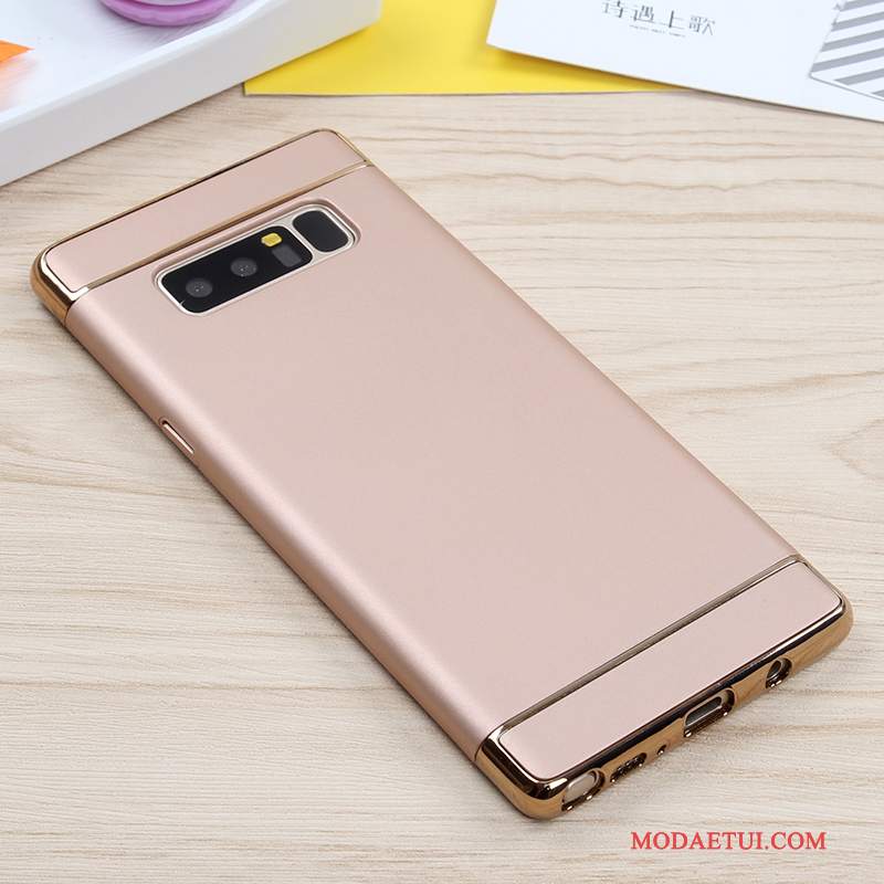 Futerał Samsung Galaxy Note 8 Torby Srebrona Telefon, Etui Samsung Galaxy Note 8 Ochraniacz Trudno