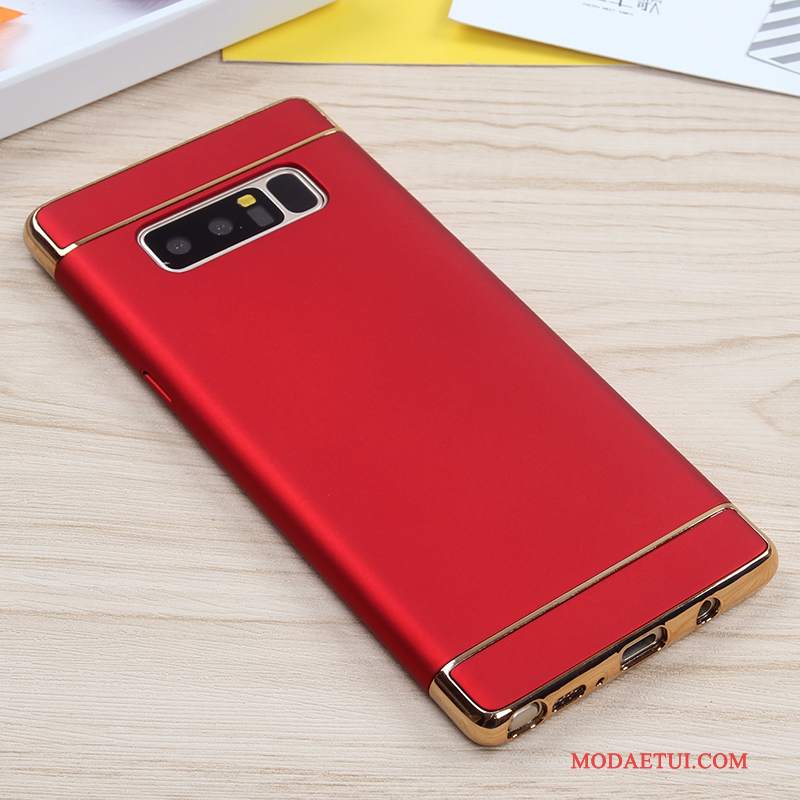 Futerał Samsung Galaxy Note 8 Torby Srebrona Telefon, Etui Samsung Galaxy Note 8 Ochraniacz Trudno