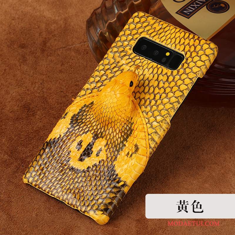 Futerał Samsung Galaxy Note 8 Vintage Dostosowane Eleganckie, Etui Samsung Galaxy Note 8 Skóra Tendencjana Telefon