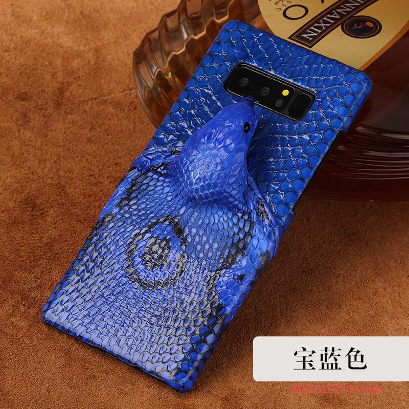 Futerał Samsung Galaxy Note 8 Vintage Dostosowane Eleganckie, Etui Samsung Galaxy Note 8 Skóra Tendencjana Telefon