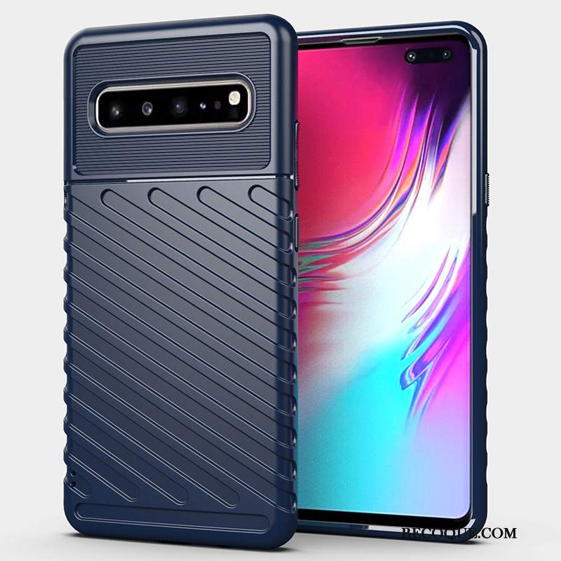 Futerał Samsung Galaxy S10 5g Miękki Czarnyna Telefon, Etui Samsung Galaxy S10 5g