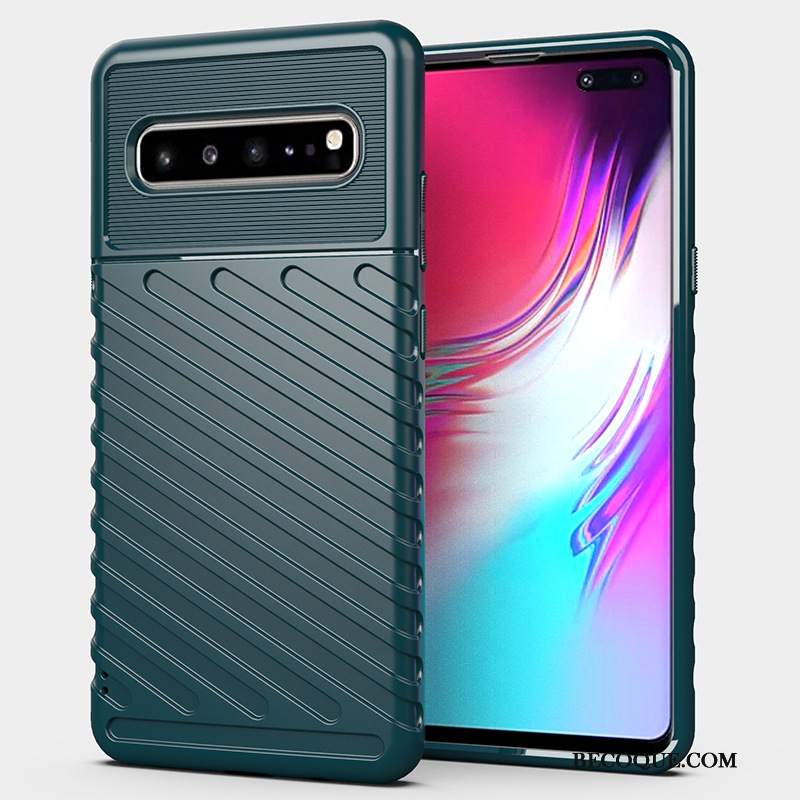 Futerał Samsung Galaxy S10 5g Miękki Czarnyna Telefon, Etui Samsung Galaxy S10 5g