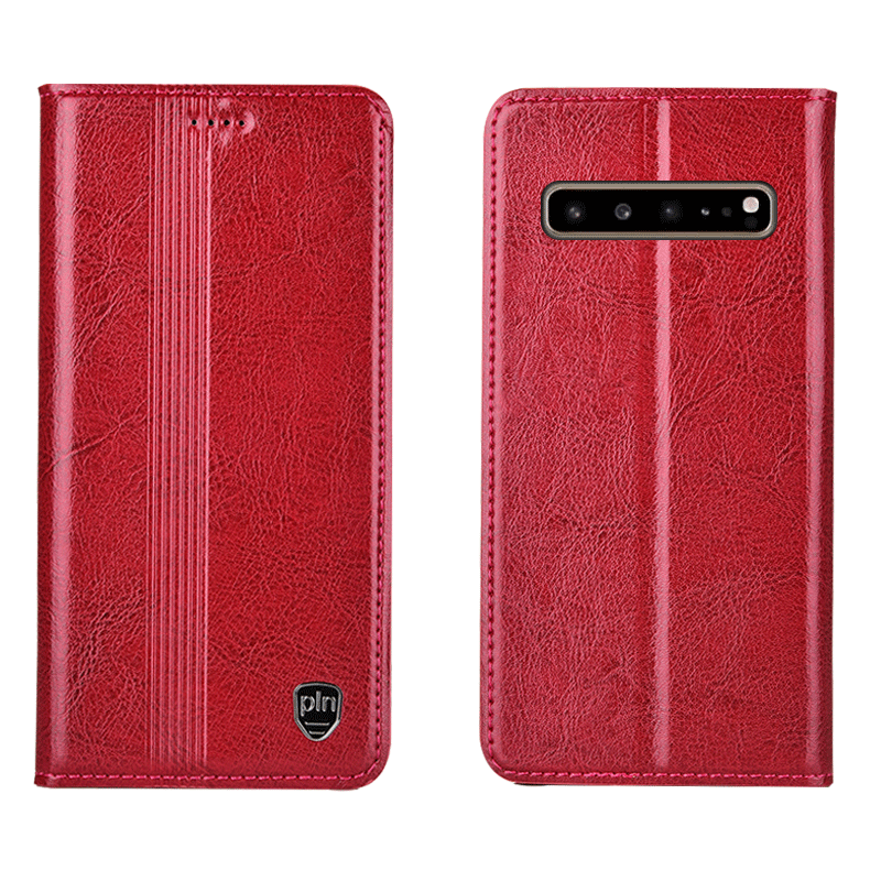 Futerał Samsung Galaxy S10 5g Ochraniacz Czerwonyna Telefon, Etui Samsung Galaxy S10 5g Torby