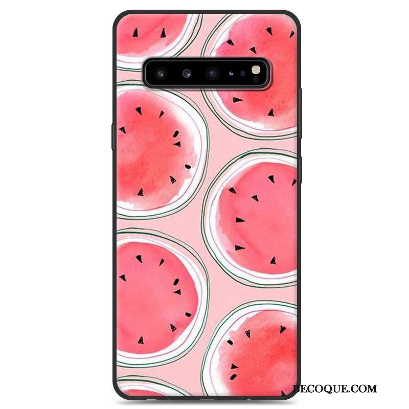 Futerał Samsung Galaxy S10 5g Silikonowe Szary Czarny, Etui Samsung Galaxy S10 5g Ochraniacz Osobowośćna Telefon