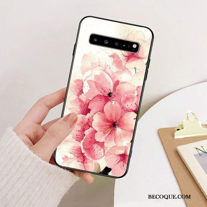 Futerał Samsung Galaxy S10 5g Silikonowe Zielony Sztuka, Etui Samsung Galaxy S10 5g Ochraniacz Anti-fallna Telefon