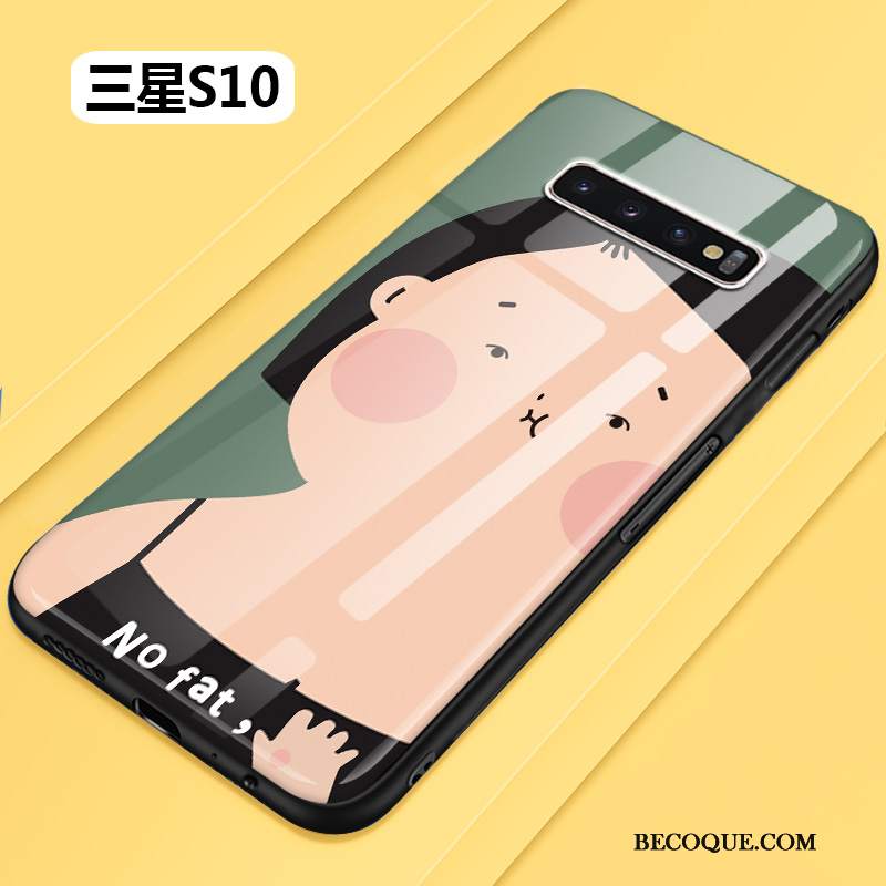 Futerał Samsung Galaxy S10 Kreatywne Na Telefon Mały, Etui Samsung Galaxy S10 Moda Anti-fall Osobowość