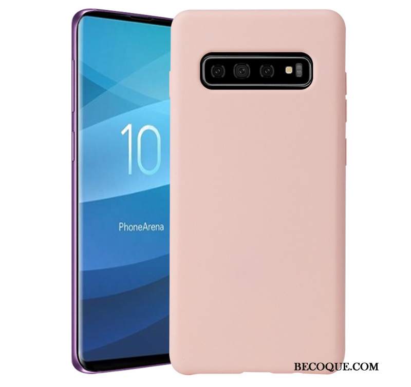 Futerał Samsung Galaxy S10 Miękki Nowy Jednolity Kolor, Etui Samsung Galaxy S10 Tendencjana Telefon