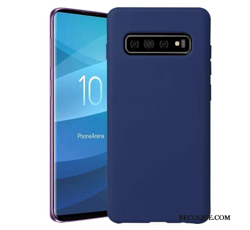 Futerał Samsung Galaxy S10 Miękki Nowy Jednolity Kolor, Etui Samsung Galaxy S10 Tendencjana Telefon