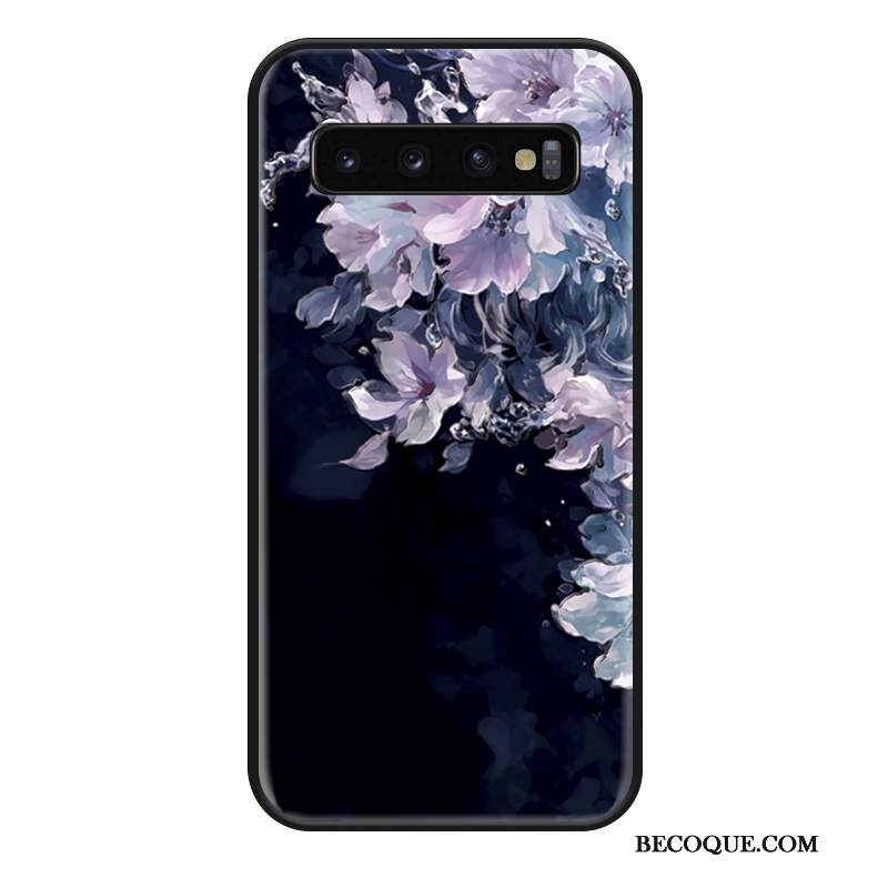 Futerał Samsung Galaxy S10+ Ochraniacz Kotek Modna Marka, Etui Samsung Galaxy S10+ Vintage Wiatr Anti-fall