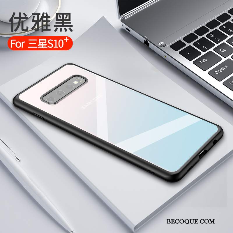 Futerał Samsung Galaxy S10+ Ochraniacz Osobowość Czerwony, Etui Samsung Galaxy S10+ Moda Anti-fallna Telefon