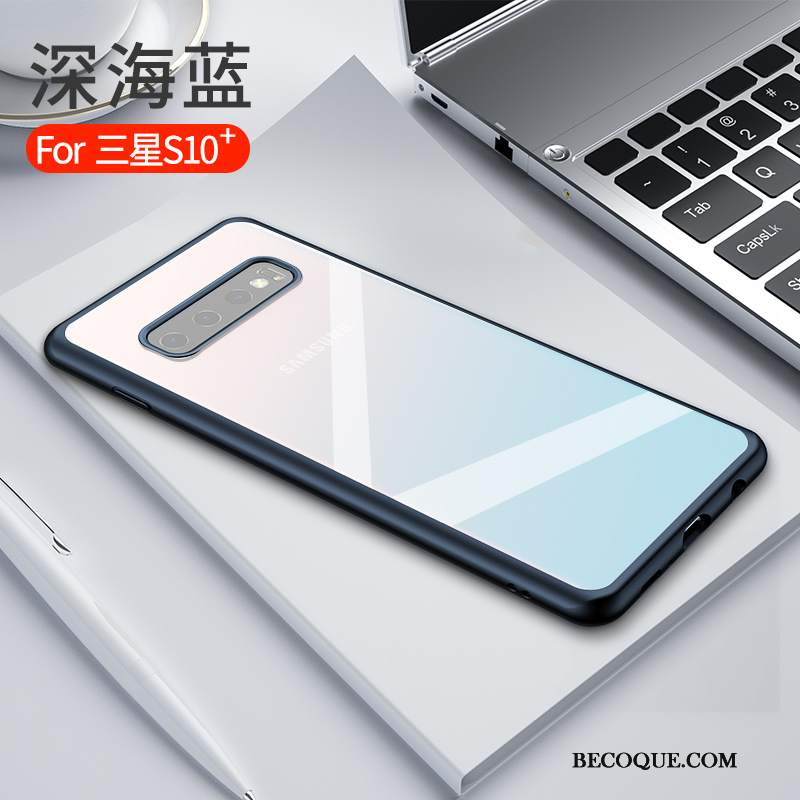 Futerał Samsung Galaxy S10+ Ochraniacz Osobowość Czerwony, Etui Samsung Galaxy S10+ Moda Anti-fallna Telefon