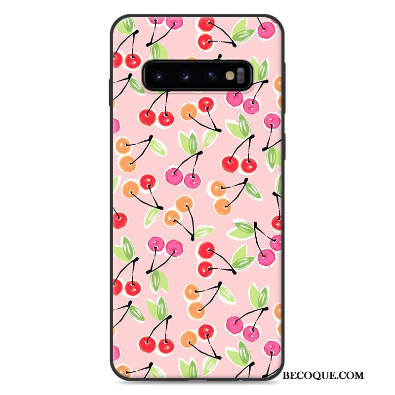 Futerał Samsung Galaxy S10+ Ochraniacz Wiatrna Telefon, Etui Samsung Galaxy S10+ Silikonowe Piękny Ring