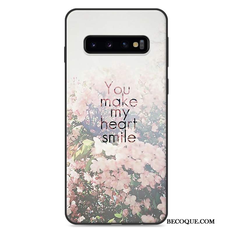 Futerał Samsung Galaxy S10+ Ochraniacz Wiatrna Telefon, Etui Samsung Galaxy S10+ Silikonowe Piękny Ring