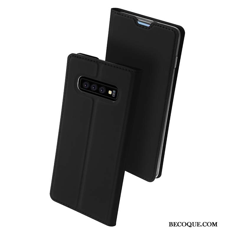 Futerał Samsung Galaxy S10+ Portfel Złotona Telefon, Etui Samsung Galaxy S10+ Torby Karta Biznes