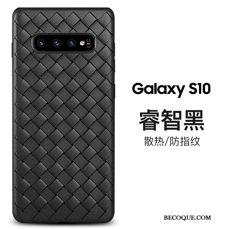 Futerał Samsung Galaxy S10 Silikonowe Anti-fall Oddychające, Etui Samsung Galaxy S10 Torby Osobowość Wysoki Koniec