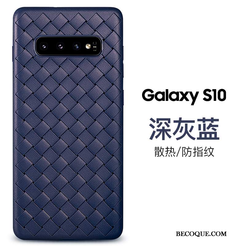 Futerał Samsung Galaxy S10 Silikonowe Anti-fall Oddychające, Etui Samsung Galaxy S10 Torby Osobowość Wysoki Koniec