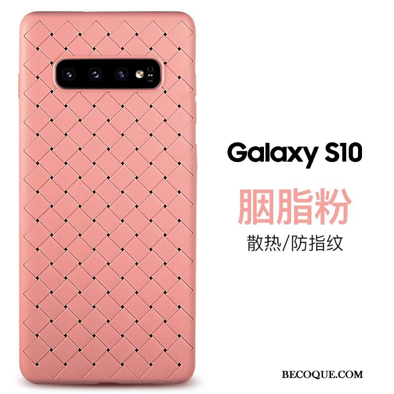 Futerał Samsung Galaxy S10 Silikonowe Anti-fall Oddychające, Etui Samsung Galaxy S10 Torby Osobowość Wysoki Koniec