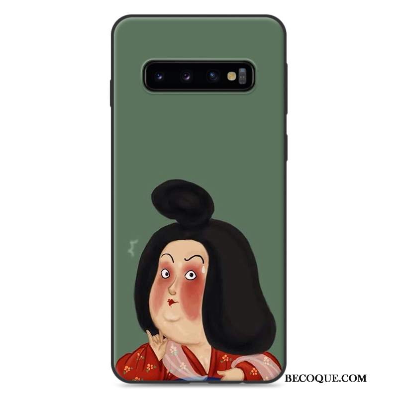 Futerał Samsung Galaxy S10+ Silikonowe Na Telefon Wiatr, Etui Samsung Galaxy S10+ Ochraniacz Proste Szary