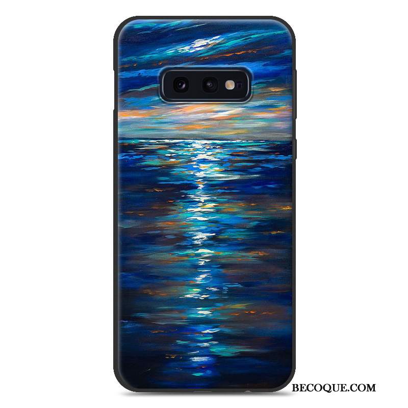 Futerał Samsung Galaxy S10+ Silikonowe Piękny Osobowość, Etui Samsung Galaxy S10+ Ochraniacz Purpurowy