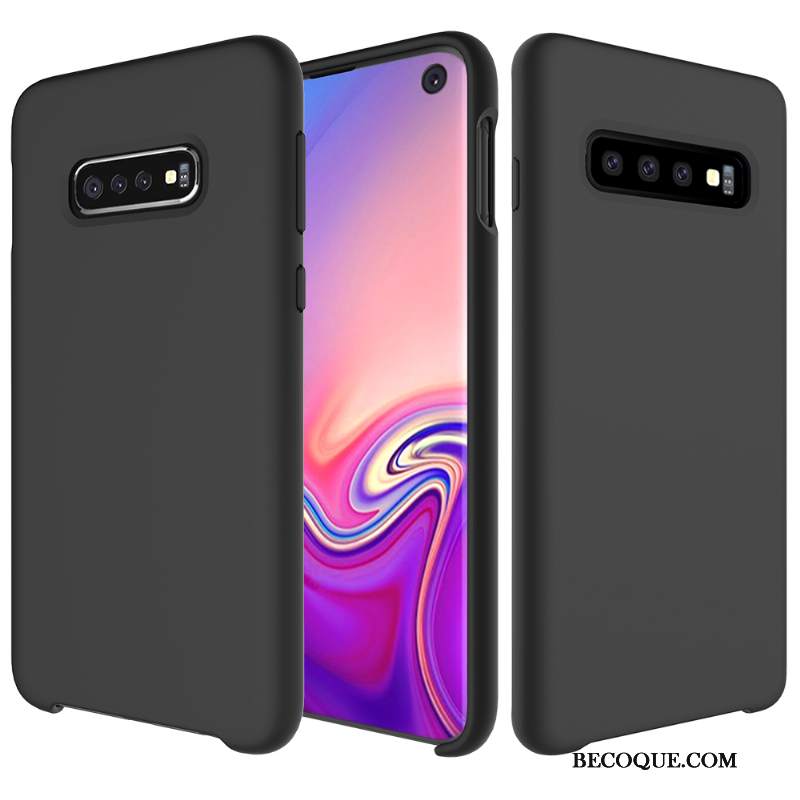 Futerał Samsung Galaxy S10+ Torby Cienkie Anti-fall, Etui Samsung Galaxy S10+ Silikonowe Zielonyna Telefon