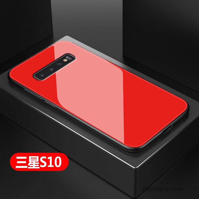 Futerał Samsung Galaxy S10 Torby Na Telefon Proste, Etui Samsung Galaxy S10 Silikonowe Jednolity Kolor Anti-fall