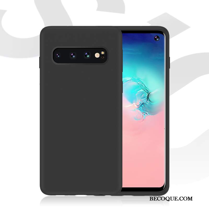 Futerał Samsung Galaxy S10+ Torby Niebieski Trudno, Etui Samsung Galaxy S10+ Kreatywne Anti-fall Led