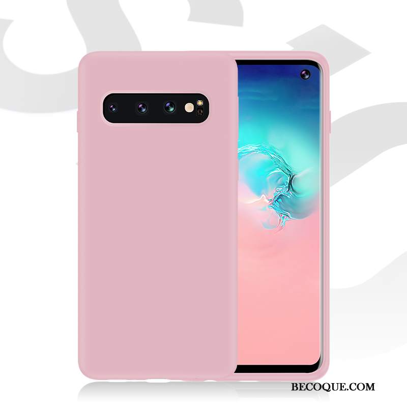 Futerał Samsung Galaxy S10+ Torby Niebieski Trudno, Etui Samsung Galaxy S10+ Kreatywne Anti-fall Led