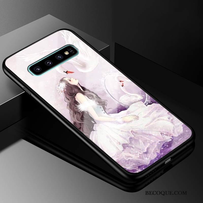 Futerał Samsung Galaxy S10+ Torby Osobowość Szkło, Etui Samsung Galaxy S10+ Ochraniacz Tendencjana Telefon