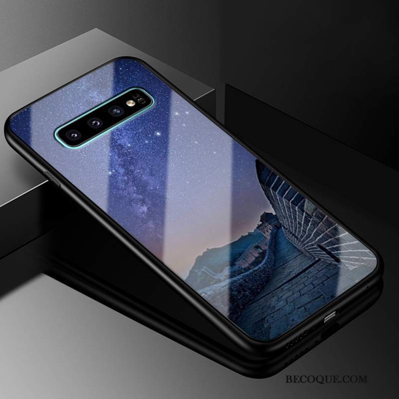 Futerał Samsung Galaxy S10+ Torby Osobowość Szkło, Etui Samsung Galaxy S10+ Ochraniacz Tendencjana Telefon