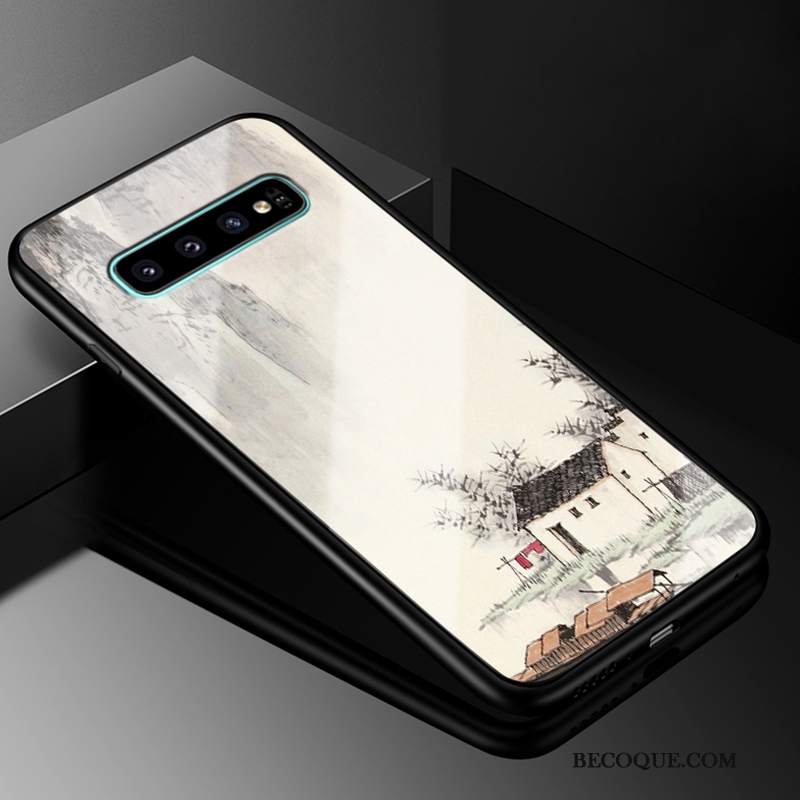 Futerał Samsung Galaxy S10+ Torby Osobowość Szkło, Etui Samsung Galaxy S10+ Ochraniacz Tendencjana Telefon